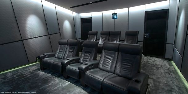 Home Theater, Movie Seating, Lighting