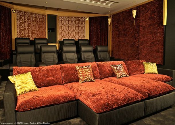 Home Theater, Movie Seating, Lighting